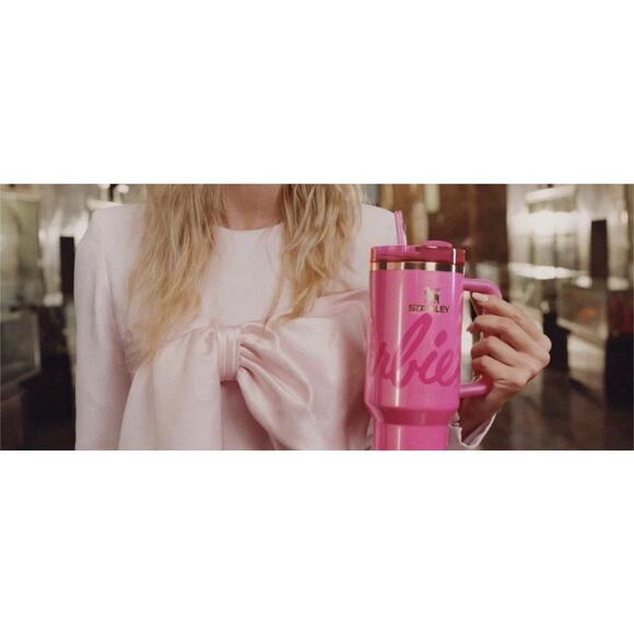 BARBIE Stanley Icon Quencher H2.0 Tumbler 30 Oz. Limited Edition - Picture 10 of 11